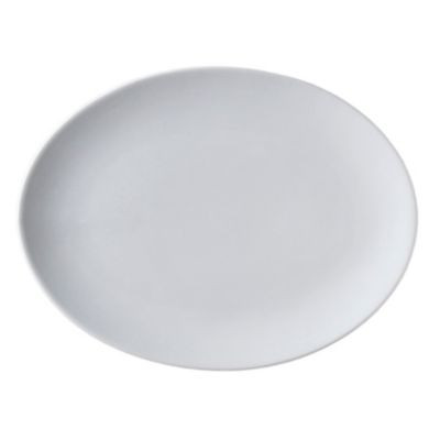 VERTEX CHINA EB-14 PLATTER OVL 13-1/4X10-1/4" BRIGHT WHITE