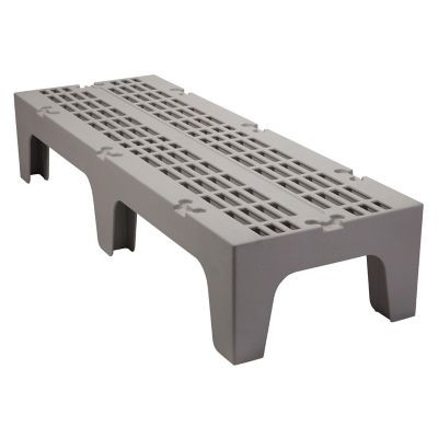 CAMBRO MANUFACTURING DRS600480 RACK DUNNAGE SLOTTED SPEC GRAY