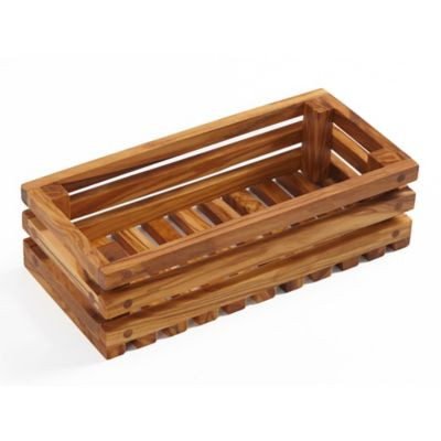 AMERICAN METALCRAFT OWBB1 CRATE BREAD 8-1/2X4X2-3/8" WOOD