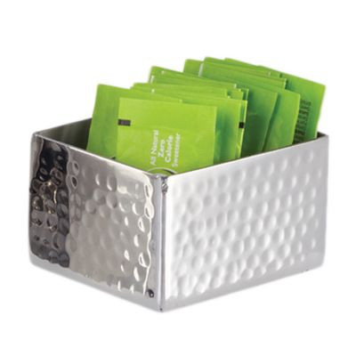 AMERICAN METALCRAFT HMSPH4 HOLDER PACKET 2-3/4X3-1/4" HAMMERED SS
