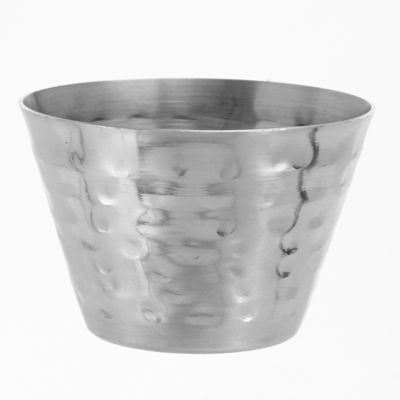 AMERICAN METALCRAFT HAMSC4 CUP SAUCE 4 OZ HAMMERED DIMPLES