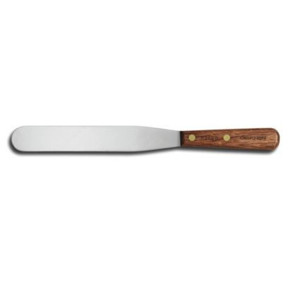 DEXTER RUSSELL S2498 SPATULA BAKERS 8" SS ROSEWOOD HANDLE
