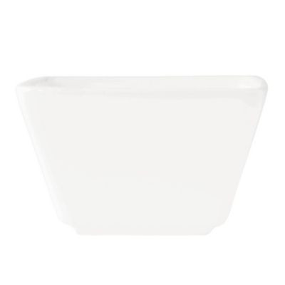 WORLD TABLEWARE INC SL-8 CUP BOUILLON SQR 8 OZ SLATE WHT
