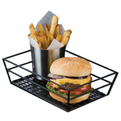 AMERICAN METALCRAFT RMB95B BASKET GRID 9" BLK
