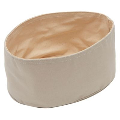 AMERICAN METALCRAFT TV8 BASKET BREAD 9-7/8" CANVAS GRY