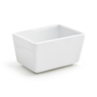 FRONT OF THE HOUSE TSH002WHP23 CADDY SUGAR 3-1/2X2-1/2" MOD CHINA WHT