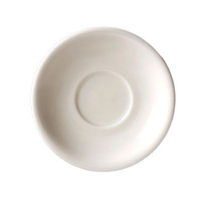VERTEX CHINA VRE-57 SAUCER CAPPUCCINO 6-7/8" VISTA WHT