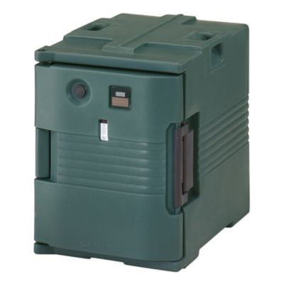 CAMBRO MANUFACTURING UPCH400192 CARRIER HOT 110V POLY GRANITE GREEN