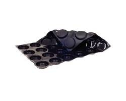J.B. PRINCE M372 C MOLD FLEXIPAN SHALLOW 24 CUP