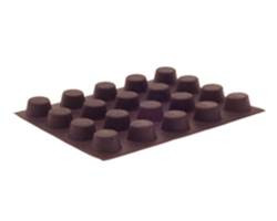 J.B. PRINCE M373 J PAN MUFFIN 20 CT FLEXIPAN 1/2SZ
