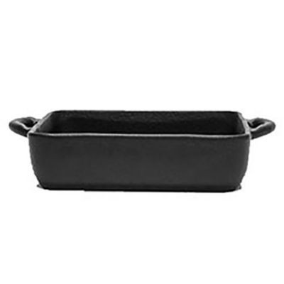 VERTEX CHINA OB-BK20 BAKER SQR 5-3/4" OBSIDIAN BLK