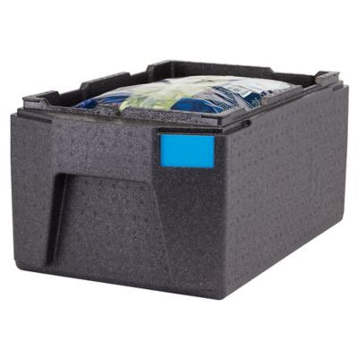 CAMBRO MANUFACTURING EPP180LHSW110 CARRIER FOOD TOP LOAD 48-3/5 QT EPP BLK
