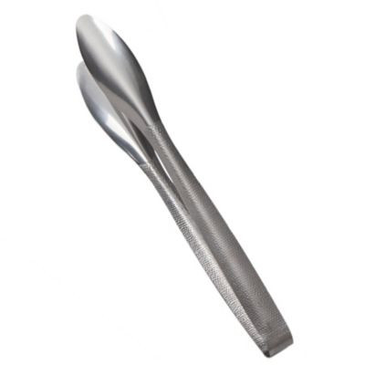 AMERICAN METALCRAFT SVHT2 TONG SERVING 11-3/4" HAMMERED SS