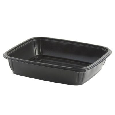 ANCHOR PACKAGING INC 4542100 TRAY MEGA MEAL 100 OZ M1200 HPP BLK