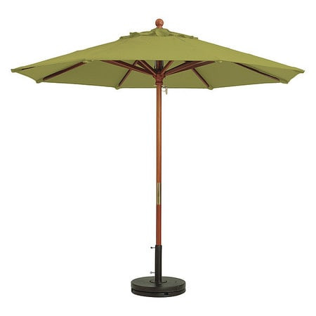 GROSFILLEX 98914931 UMBRELLA WOODEN MARKET 9' PESTO