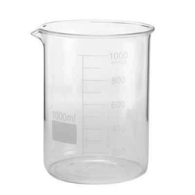 AMERICAN METALCRAFT GBE34 BEAKER CHEMISTRY 34 OZ PRINTED GLASS