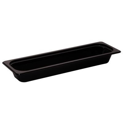 CAMBRO MANUFACTURING 22LPHP110 PAN FOOD HI HEAT 1/2L SZ 2-1/2"D BLK