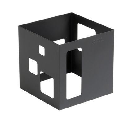 ROSSETO SM140 WARMER 7-1/4X7" SQR BLK STEEL