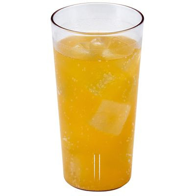 CAMBRO MANUFACTURING 2000P2152 GLASS TUMBLER 22 OZ COLORWARE CLR