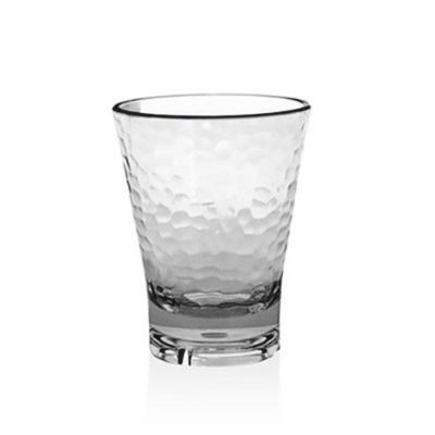 FRONT OF THE HOUSE ADO009CLT23 GLASS ROCKS DRINKWISE 7 OZ PLAS HAMM