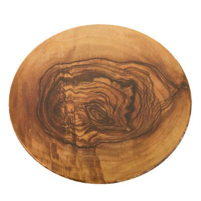 AMERICAN METALCRAFT OWM171 PLATTER RND 17-1/4" MEL OLIVE WOOD
