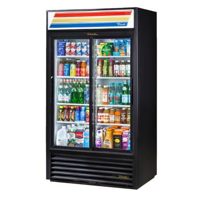 TRUE FOOD SERVICE GDM-37-HC-LD THIS TRUE REFRIGERATED MERCHANDISER IS A