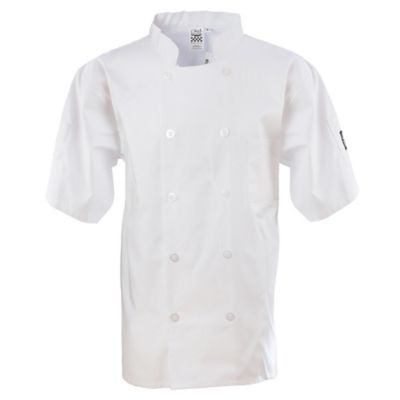 JOHN RITZENTHALER COMPANY J105-L CHEF REVIVAL J105-L WHITE LARGE SHORT SL