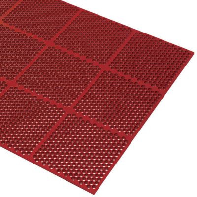 CACTUS MAT 2535-R34 CACTUS MAT 2535-R34 RED HONEYCOMB 3' X 4