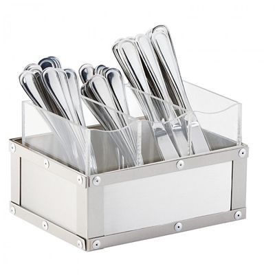 CAL-MIL PLASTIC PRODUCTS,INC. 3408-55 KEEP YOUR FLATWARE ORGANIZED WITH THIS U