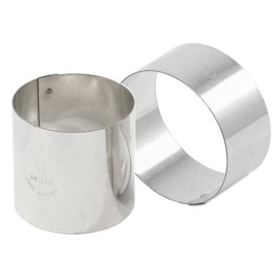 MATFER BOURGEAT 375347 RING PASTRY 3-1/8X1-3/4" SS