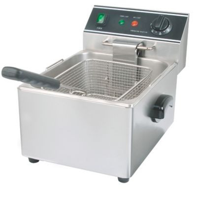 DARLING FOOD SERVICE DF-6L THIS SINGLE TANK FRYER HAS A 6 LITER CAP
