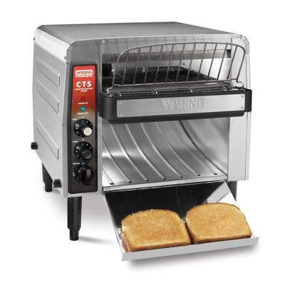 WARING COMMERCIAL CTS1000B THIS WARING COMMERCIAL CONVEYOR TOASTER 
