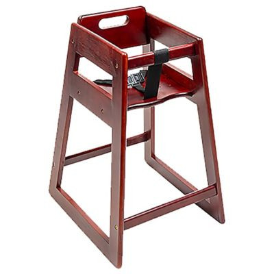 CENTRAL SPECIALTIES 900MH CHAIR HIGH 16-3/4X19-3/4X27" MAHOGANY