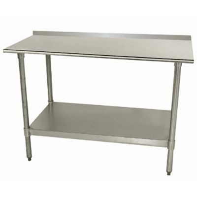 ADVANCE TABCO TTF-247-X WORK TABLE, 84" X 24", S/S,