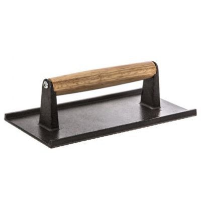 BROWNE FOODSERVICE 709 WEIGHT STEAK 8-3/4X4-3/4" WOODEN HNDL