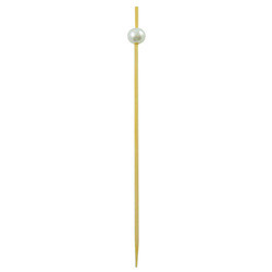 PACKNWOOD 209BBBIJ12 PICK 4-3/4" BAMBOO WHT PEARL