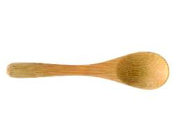 PACKNWOOD 209BBTUNG SPOON MINI 3-1/2" TUNG BAMBOO NAT
