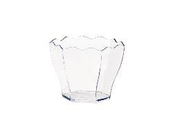 PACKNWOOD 209MBDEVA1 CUP MINI WAVED TOP 1-3/4" PLAS CLR