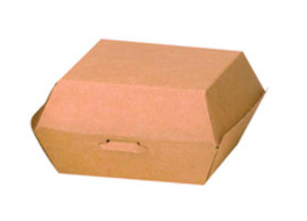 PACKNWOOD 210EATBUK50 BOX BURGER MINI 2-4/5X2-4/5X2" KRAFT