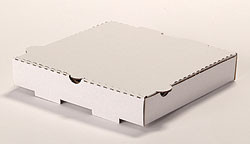 ARVCO CONTAINERS 3088-200 BOX PIZZA PLAIN 8X8X1-7/8" KRAFT WHT