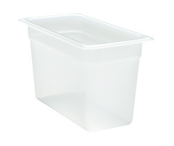 CAMBRO MANUFACTURING 38PP190 PAN FOOD 7-3/10 QT 1/3 SZ TRANSL PP