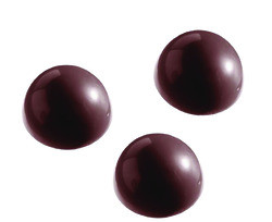 MATFER BOURGEAT 380242 MOLD CHOCOLATE HALF SPHERES 24 PER SHEET