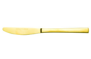 STEELITE INTERNATIONAL 5717GP045 KNIFE BUTTER 7-1/4" LISSOME BRUSH GLD