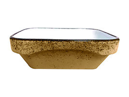 BAUSCHERHEPP 565812-700467 BOWL RECT 6-4/5 OZ PORC NATURAL SAND