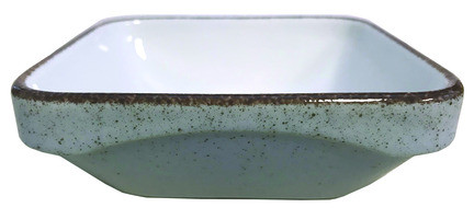 BAUSCHERHEPP 563214-700457 BOWL SQR 8-4/5 OZ PORC NATURAL BLU