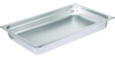 CARLISLE FOOD SERVICE PRODUCTS 607002 PAN STEAM TABLE FULL SZ SS