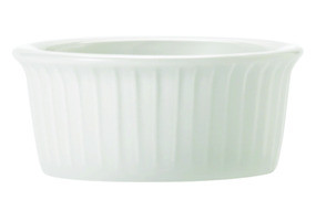 DON 840-901-112 RAMEKIN FLUTE 1-1/2 OZ PORCELANA DON WHT
