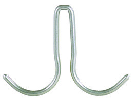 BK RESOURCES BKSSDPH HOOK POT DBL PRONG 304 SS