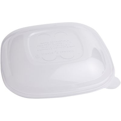 WORLD CENTRIC BQL-CS-24 LID BOWL SQR PLA
