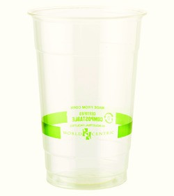 WORLD CENTRIC CP-CS-20 CUP COLD 20 OZ PLA CLR